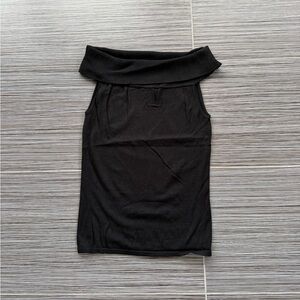 Elegant Black Women's top exclusively at Bloomingdale’s size small